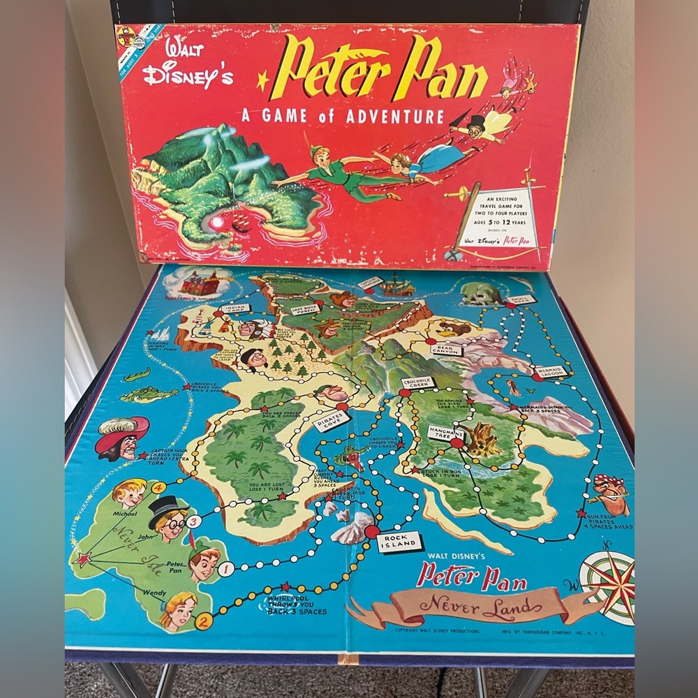 Vintage 1953 Peter Pan board game - Picture 3 of 3